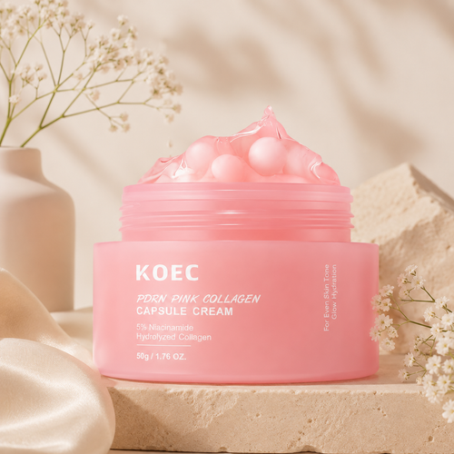 Crème capsule hydratante au collagène - Hydratation intense