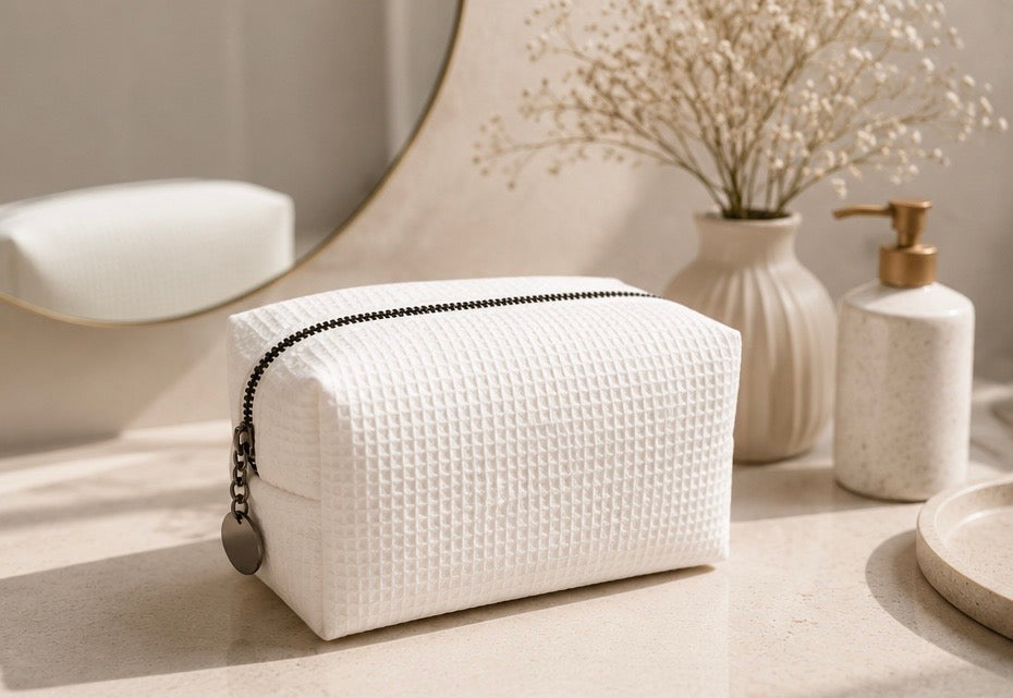 Trousse de toilette matelassé - Élégance & Praticité